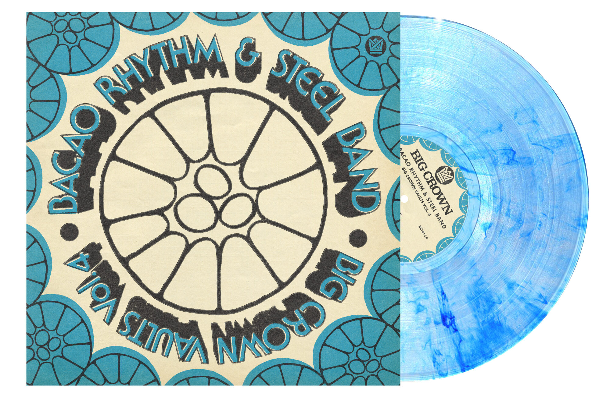 Big Crown Vaults Vol. 4 Bacao vinyle steel sky
