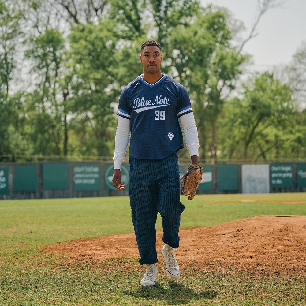 Blue Note Baseball Mesh Batting Practice Jersey maillot polyester