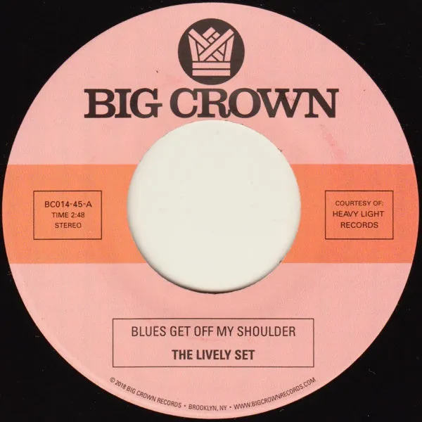 Big Crown Blues Get Off My Shoulder vinyle 7" funk soul