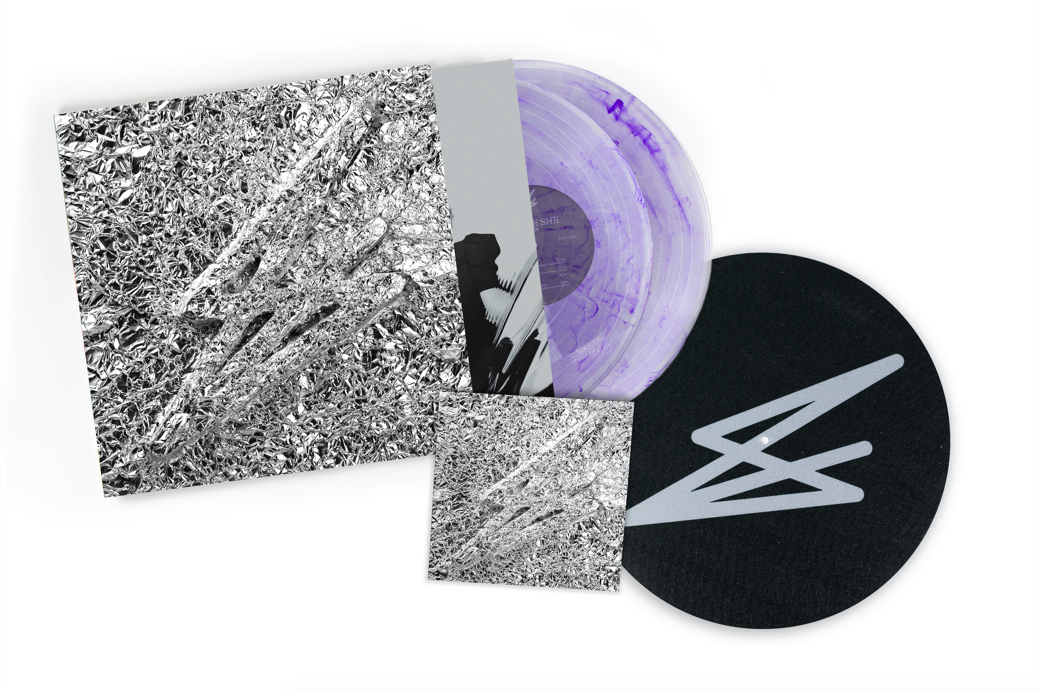 Say She She Silver vinyle violet clear purple swirl LP