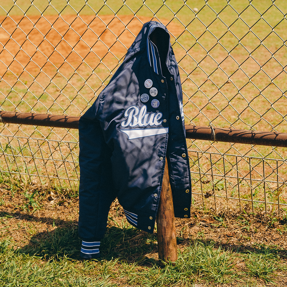 Blue Note Baseball Dugout veste nylon matelassée