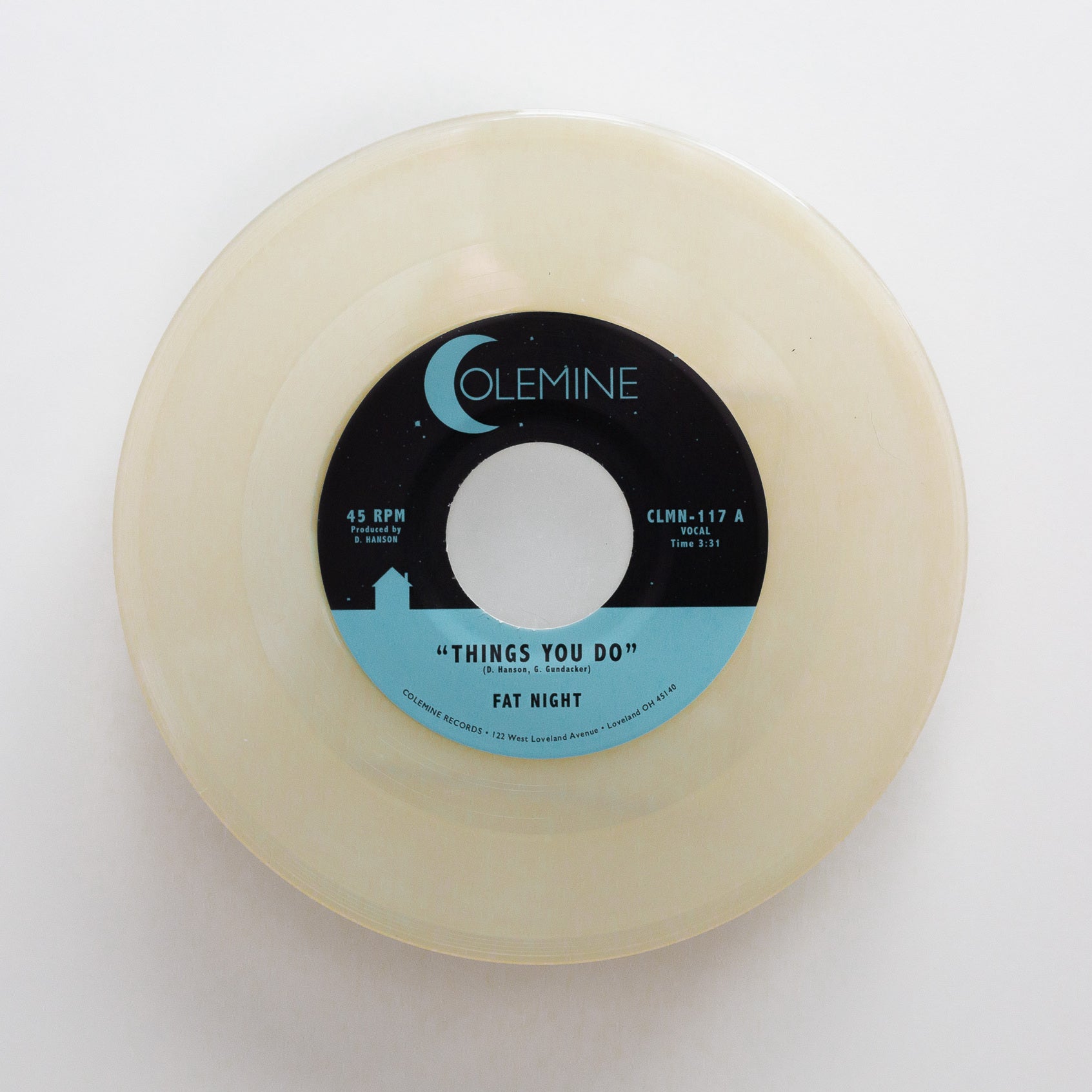 Fat Night Things You Do 45 tours vinyle 7" moon sweet soul
