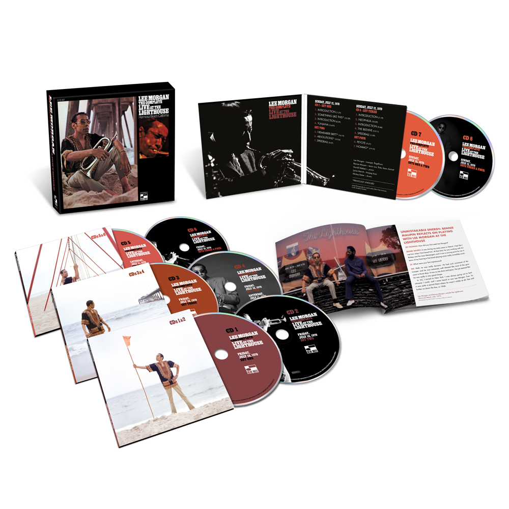 Blue Note Lee Morgan Lighthouse coffret CD box set 8 CD live