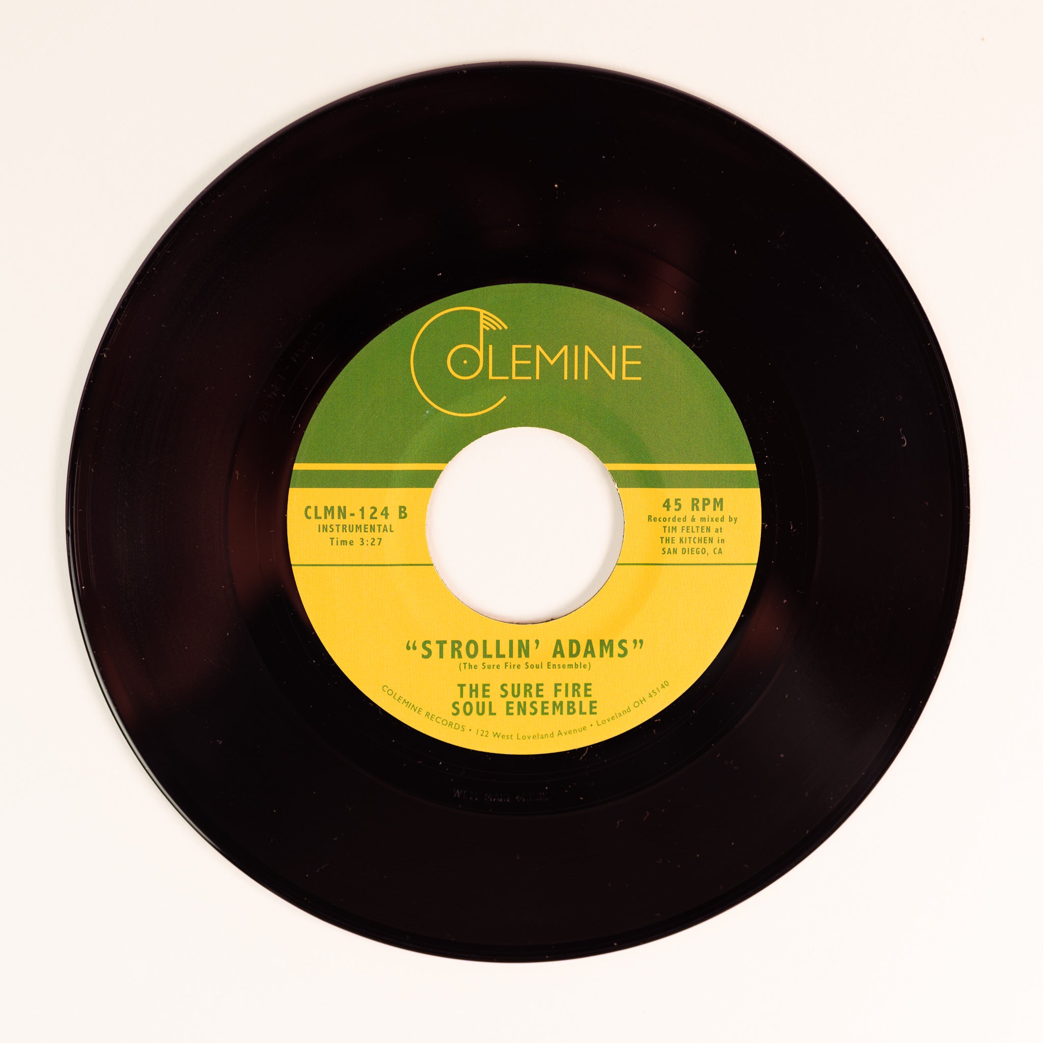 Sure Fire Soul Ensemble City Heights 45T jaune