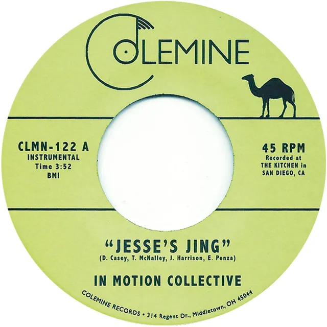In Motion Collective Jesse's Jing 45 tours 7" afrobeat