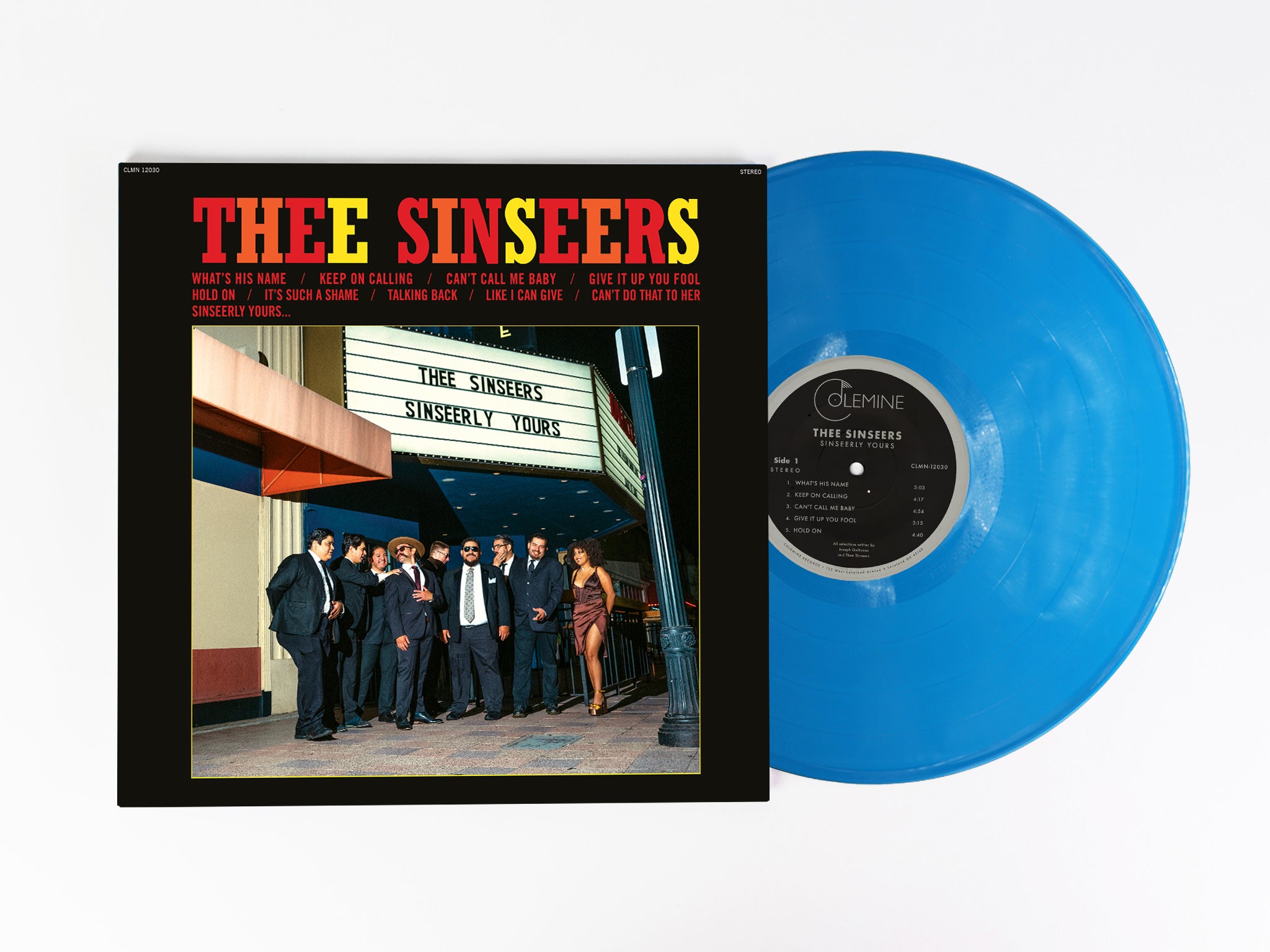Thee Sinseers Sinseerly Yours vinyle LP jaune opaque soul