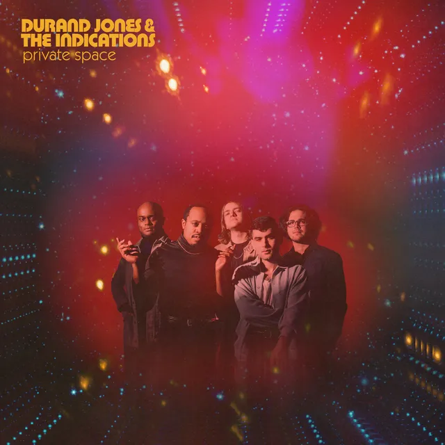 Durand Jones Private Space LP vinyle rouge nebula