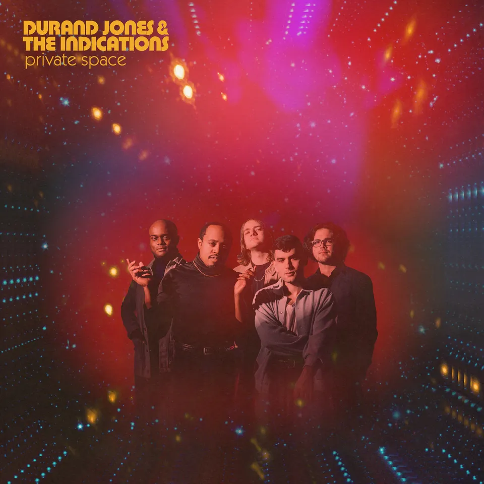 Durand Jones Private Space LP vinyle rouge nebula