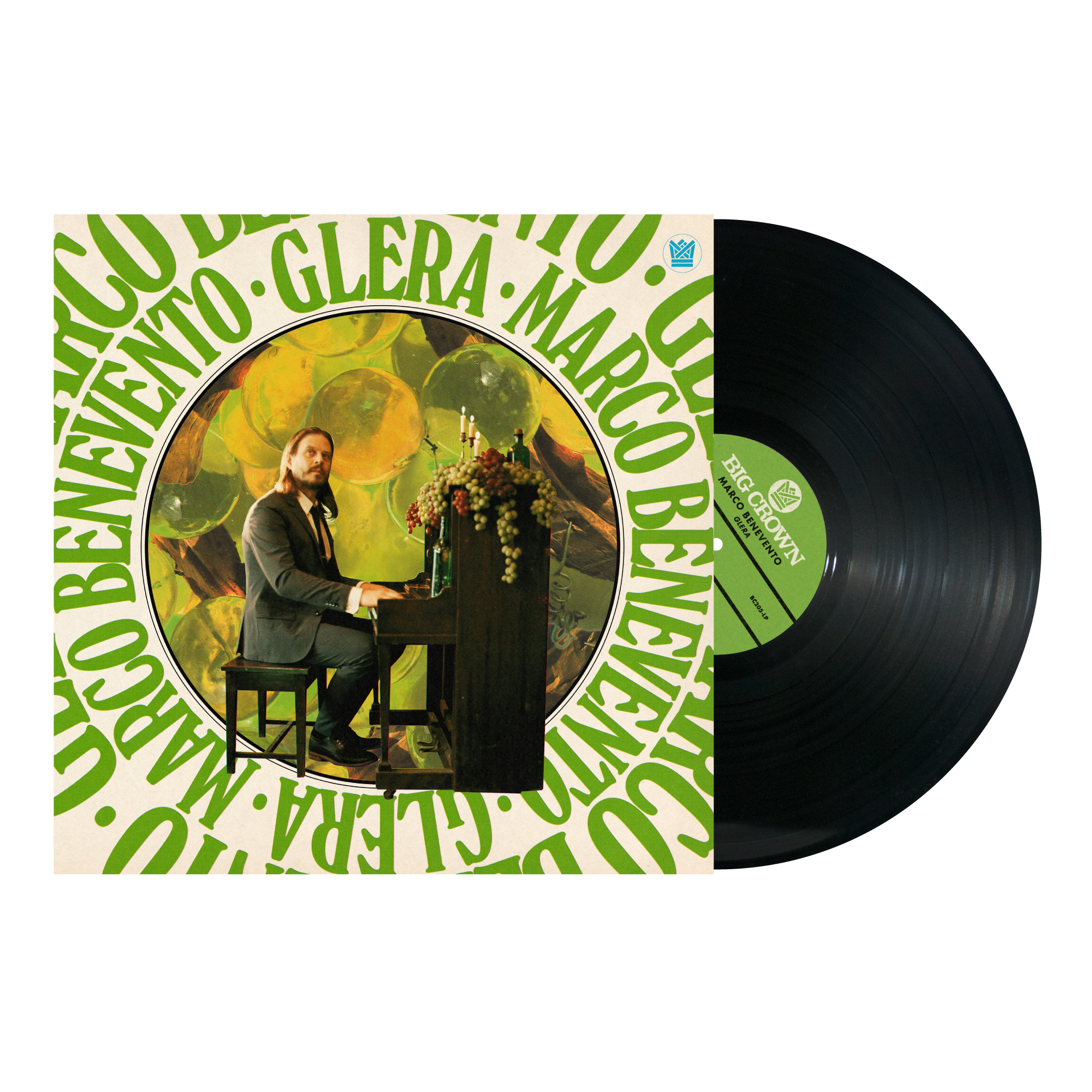 Big Crown Marco Benevento Glera vinyle LP vert jazz + poster
