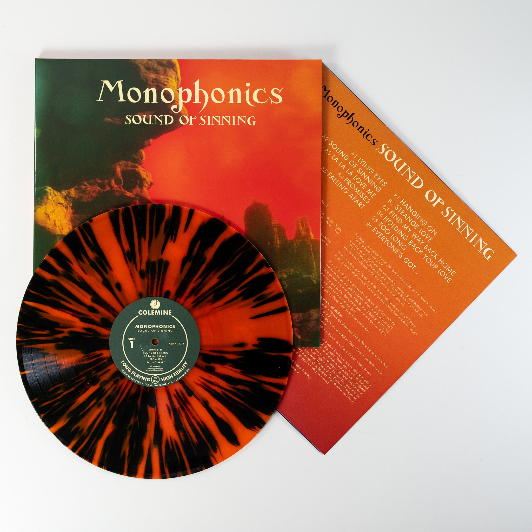 Monophonics Sound Of Sinning vinyle LP vert psychedelic soul