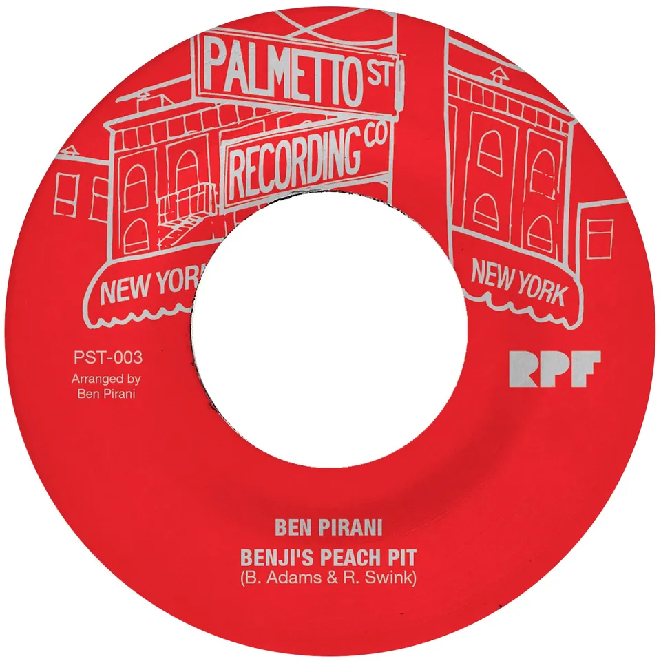 Ben Pirani Benji's Peach Pit 45 tours vinyle noir
