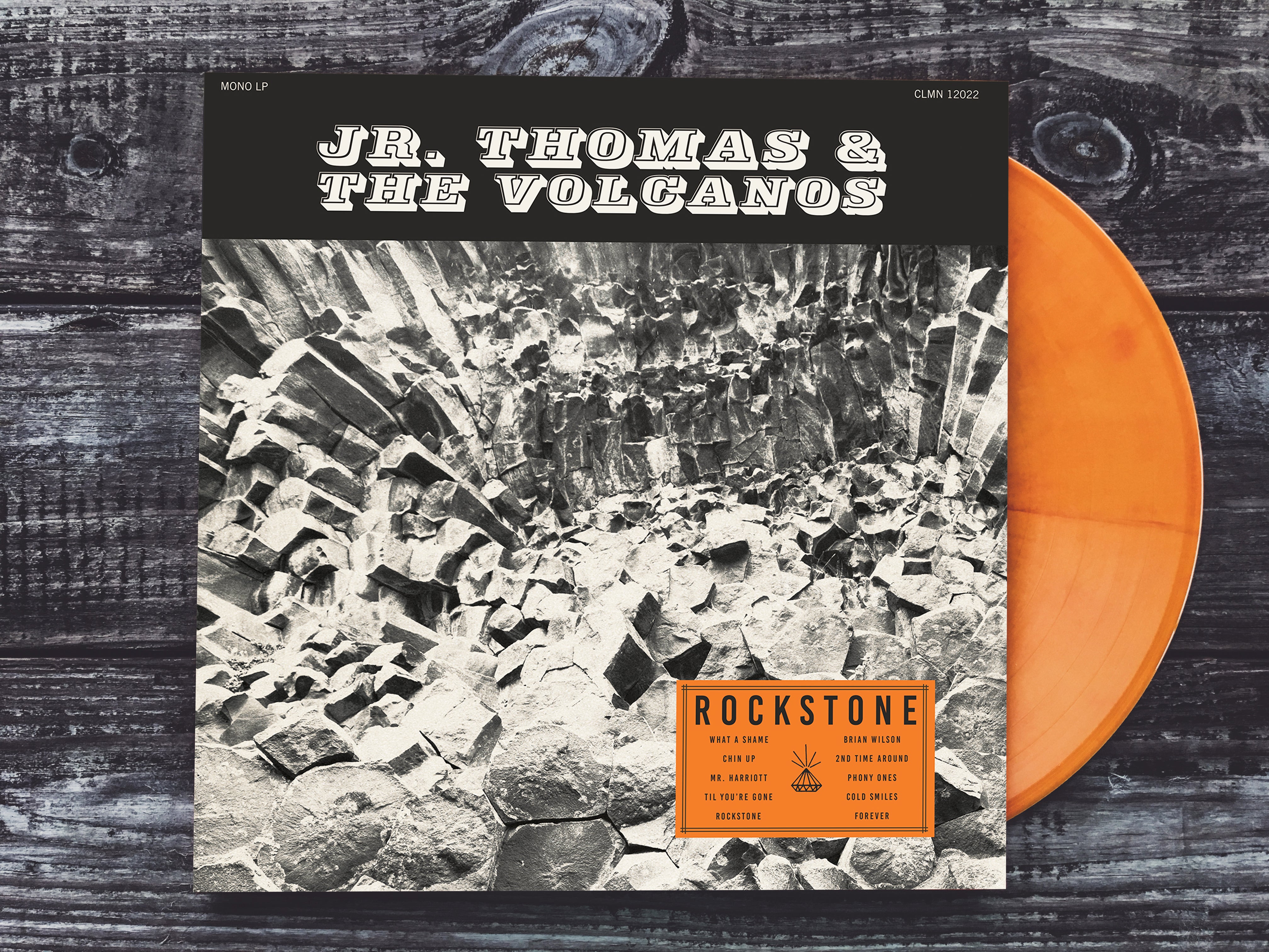 Jr. Thomas Rockstone vinyle LP orange roots reggae