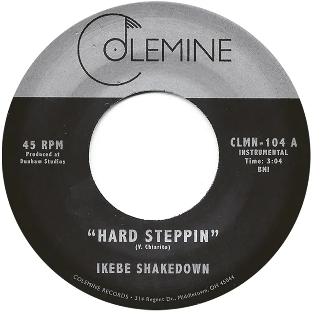 Ikebe Shakedown Hard Steppin' 45 tours vinyle 7" noir