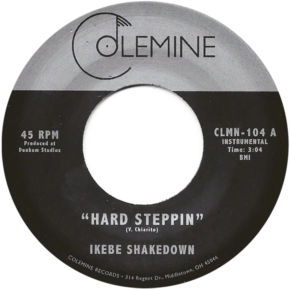 Ikebe Shakedown Hard Steppin' 45 tours vinyle 7" noir