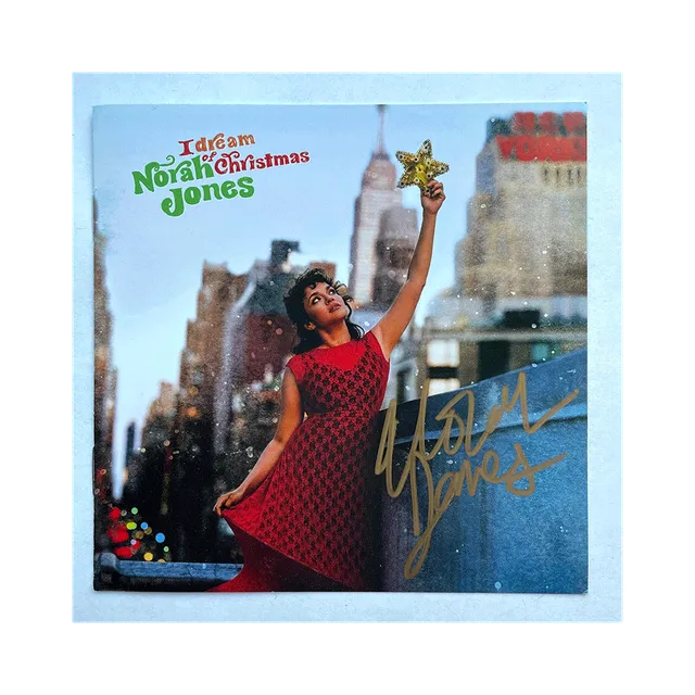 Norah Jones I Dream Of Christmas Livret Dédicacé Signé