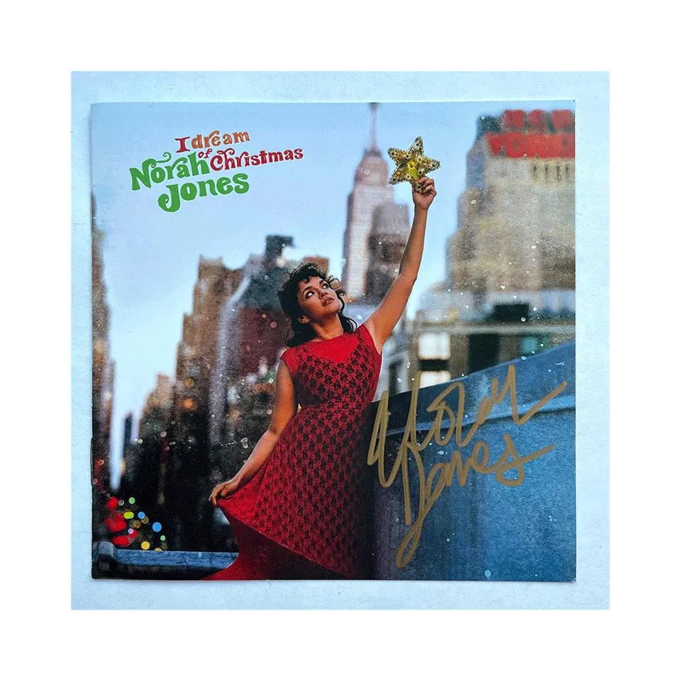 Norah Jones I Dream Of Christmas Livret Dédicacé Signé