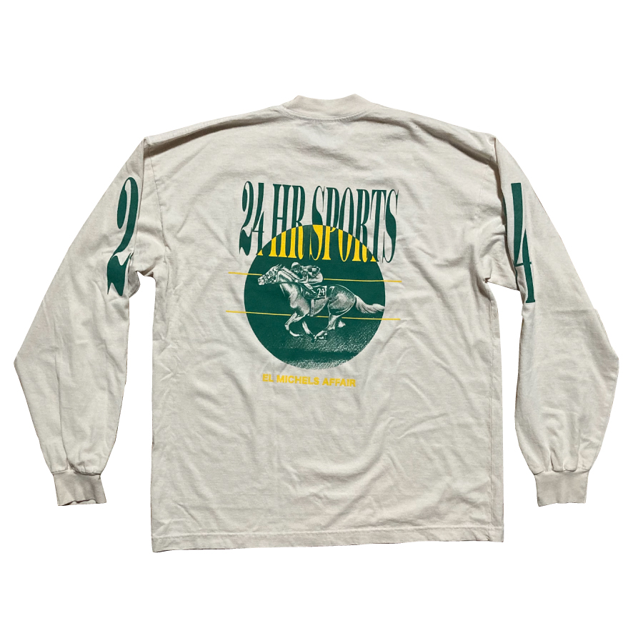 Big Crown 24 HR Horse T-Shirt manche longue édition limitée
