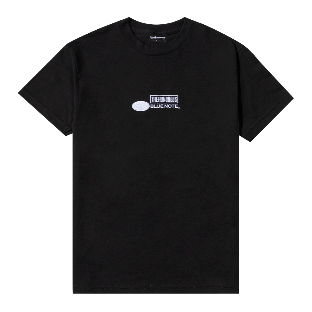 Blue Note Finest T-shirt coton noir logo brodé