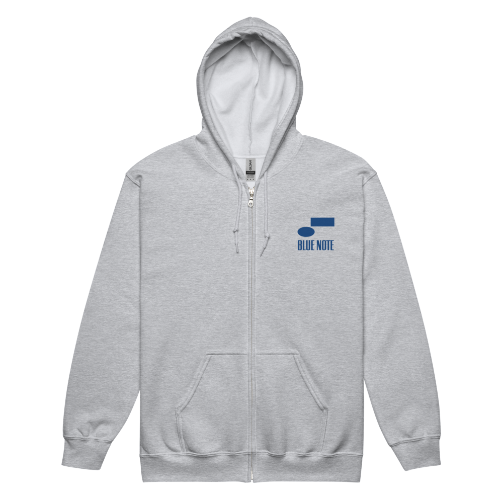 Blue Note Vintage Logo sweat zippé coton noir taille L