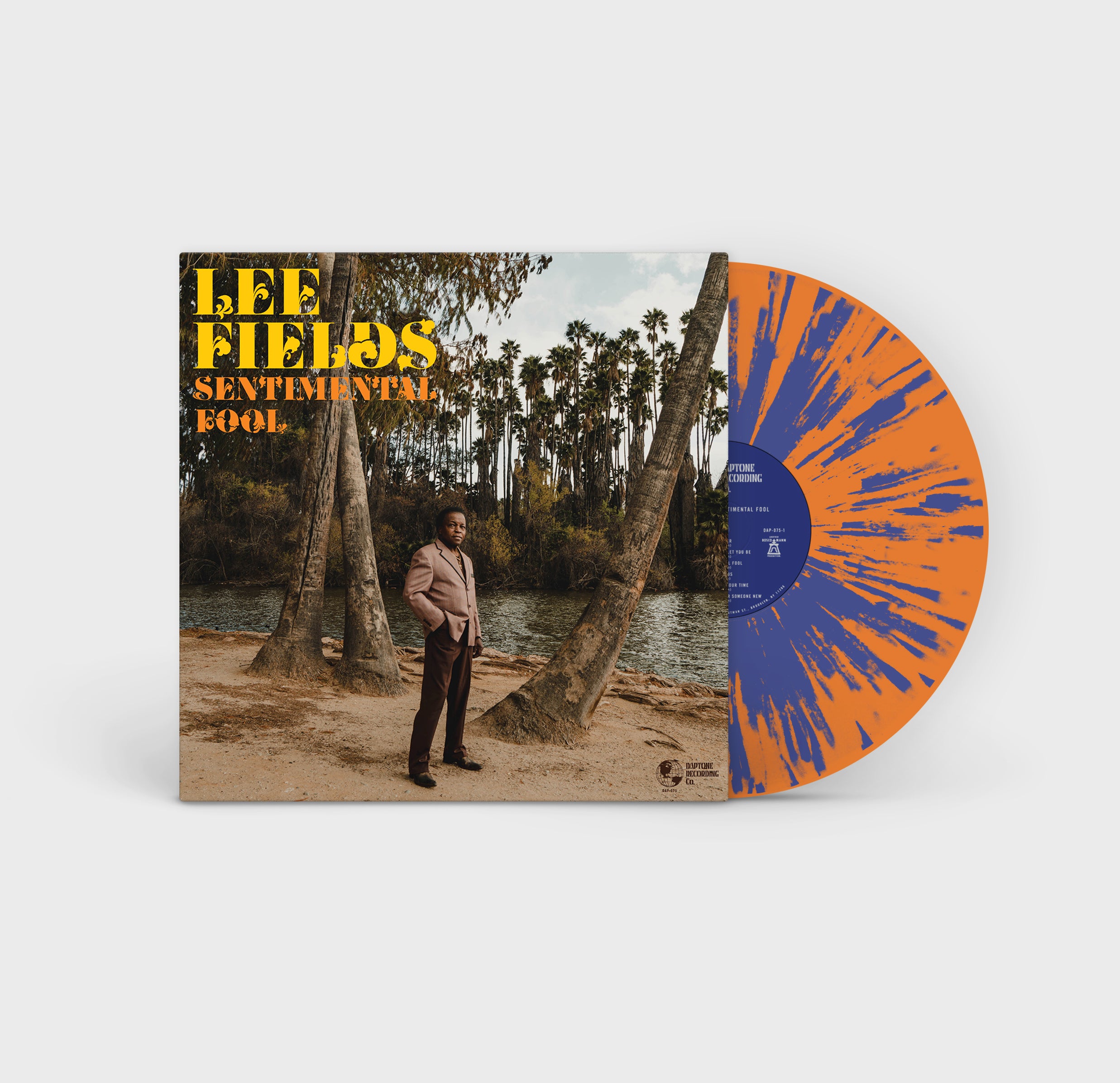 Lee Fields Sentimental Fool vinyle LP splatter orange soul