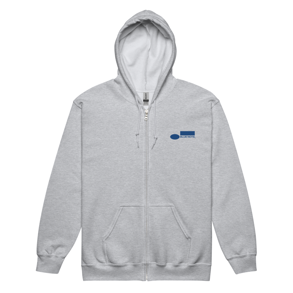 Blue Note Logo Sweat zippé capuche coton noir