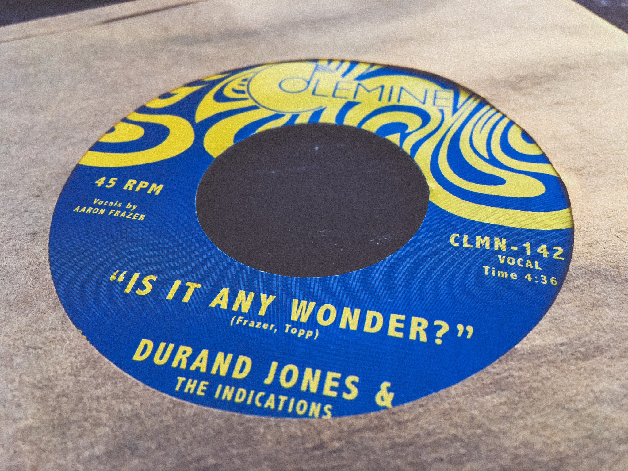 Durand Jones Make A Change vinyle 45 tours soul
