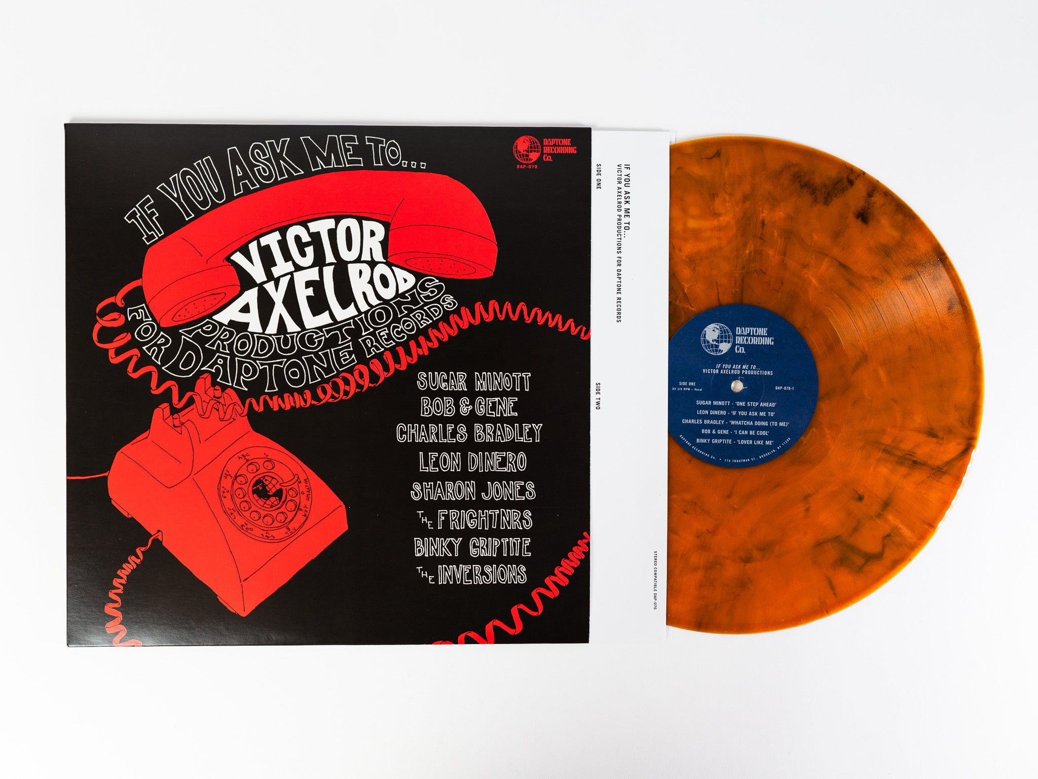 Victor Axelrod If You Ask Me To Vinyle LP orange reggae