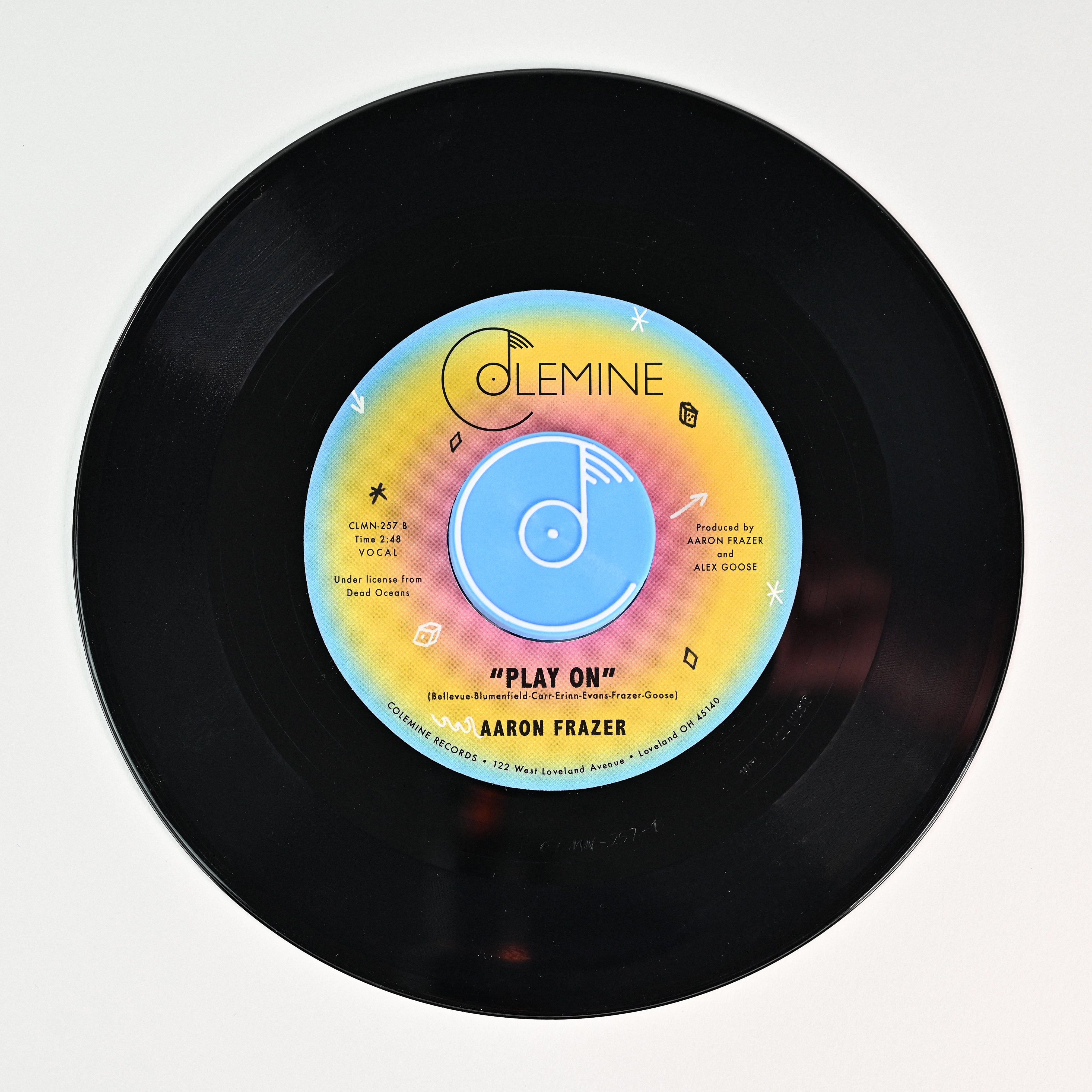 Aaron Frazer Fly Away 45T vinyle couleur sweet soul