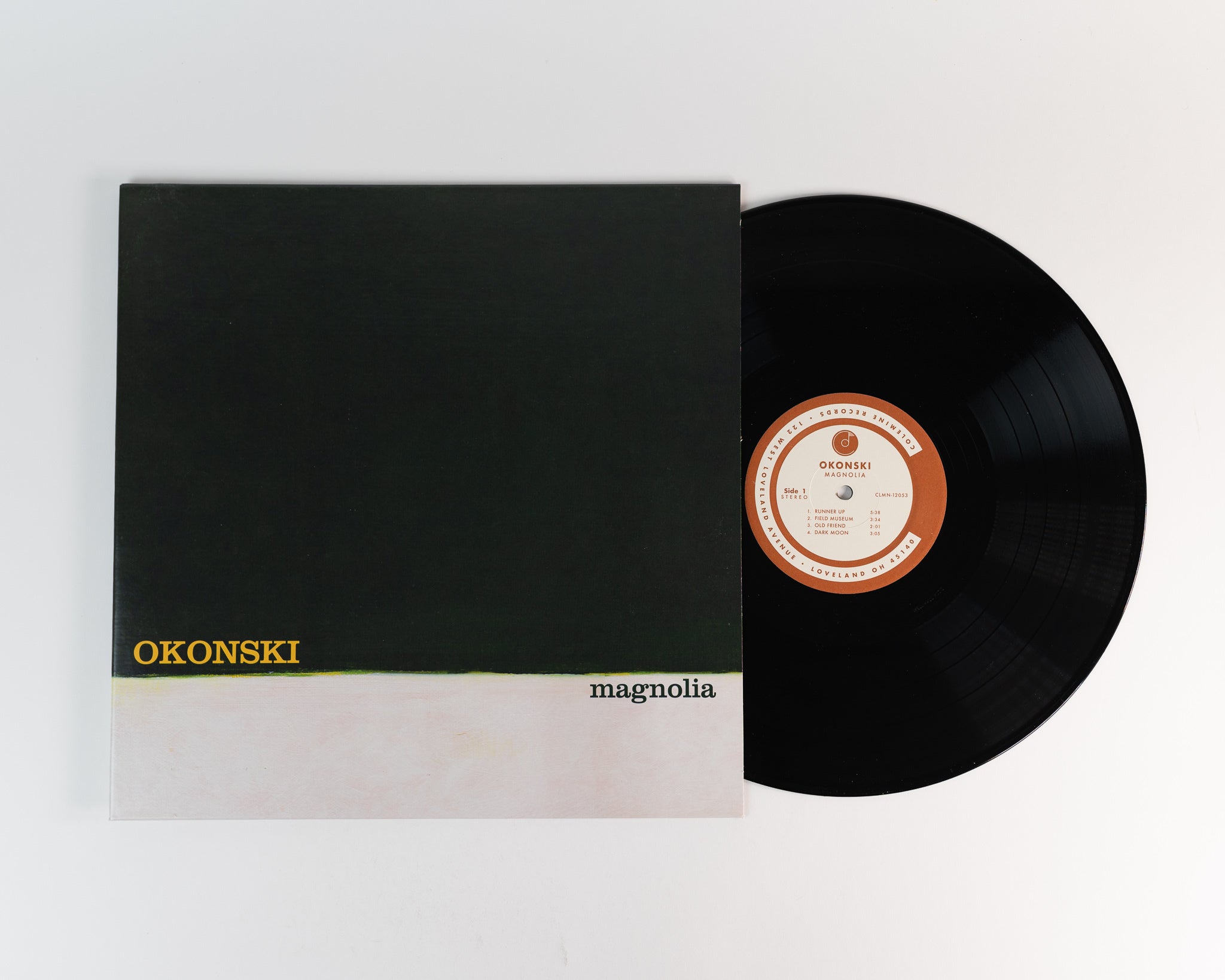 Okonski Magnolia LP vinyle noir jazz trio piano