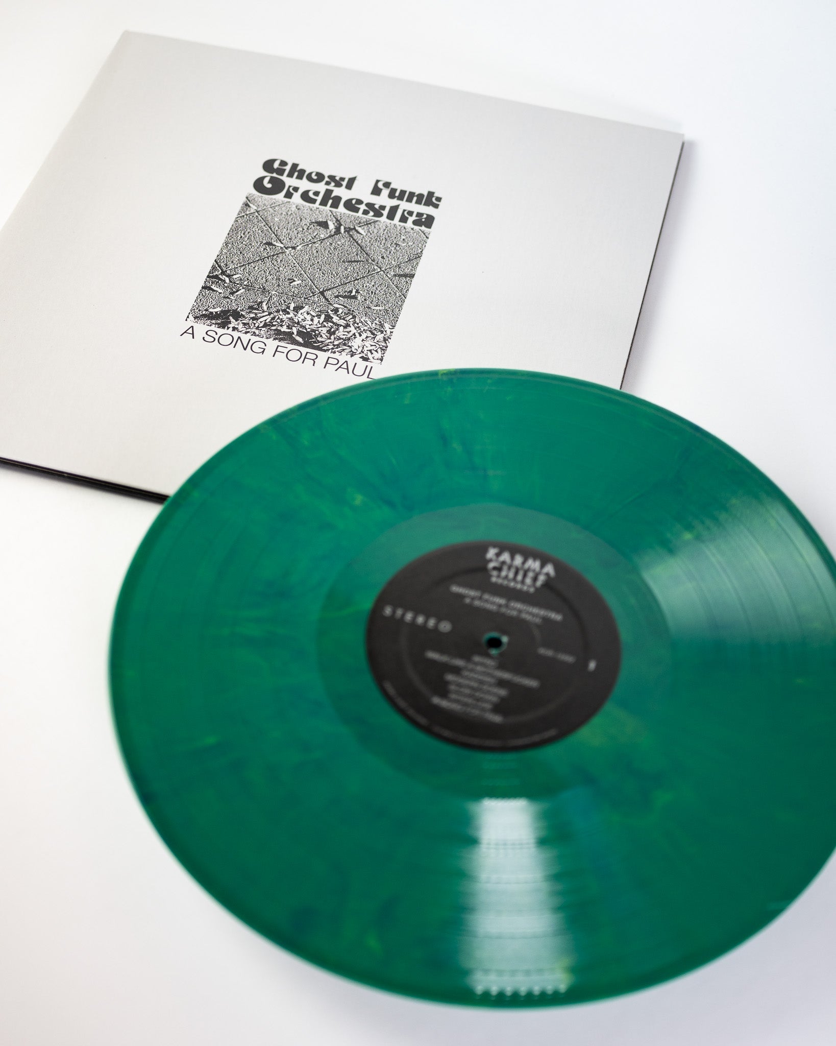 Ghost Funk Orchestra A Song For Paul vinyle vert soul psych