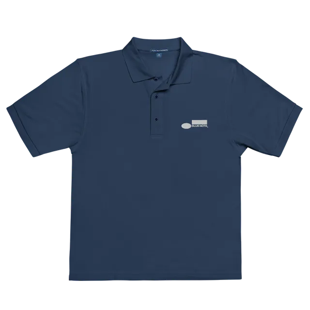 Blue Note Classic Logo polo brodé noir