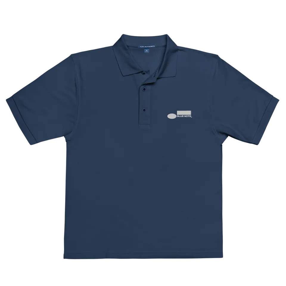 Blue Note Classic Logo polo brodé noir