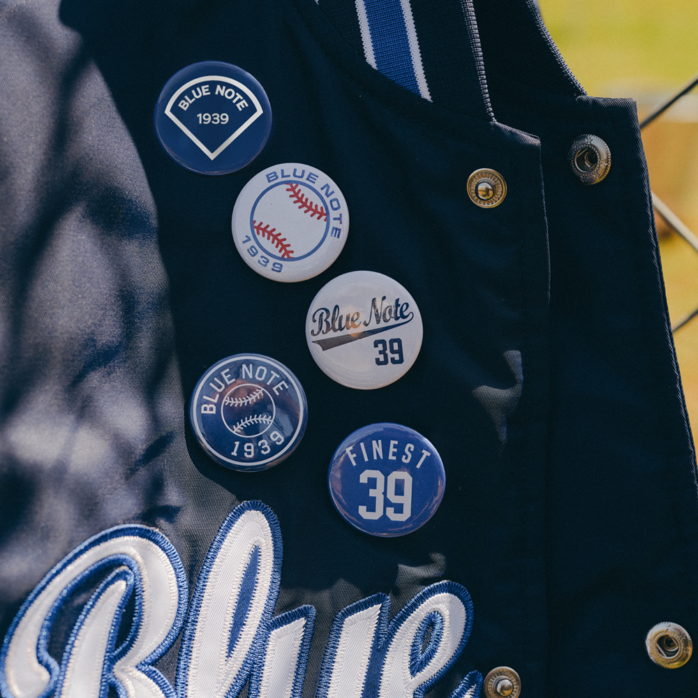 Blue Note Baseball pin's lot 5 rétro glossy