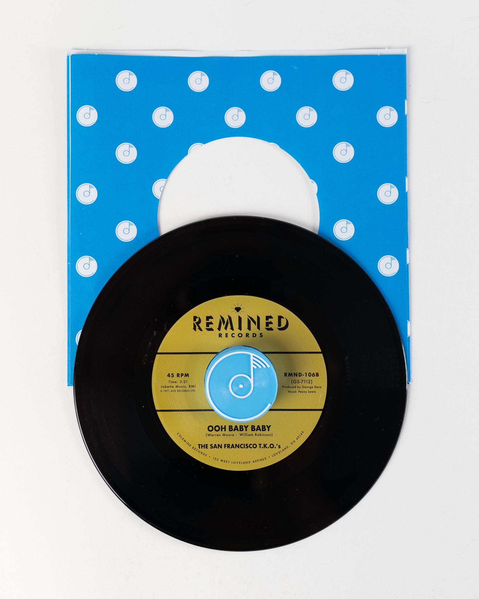 San Francisco TKO Herm 45 tours vinyle noir