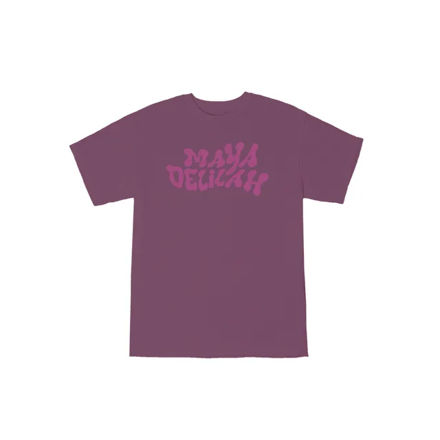 Blue Note Maya Delilah Logo Tee t-shirt Berry coton
