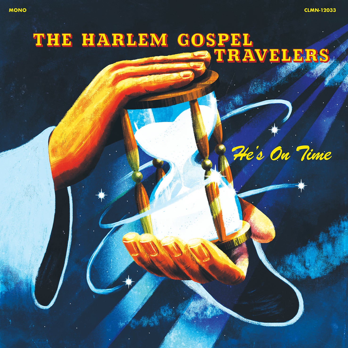 Harlem Gospel Travelers He's On Time LP vinyle clear soul
