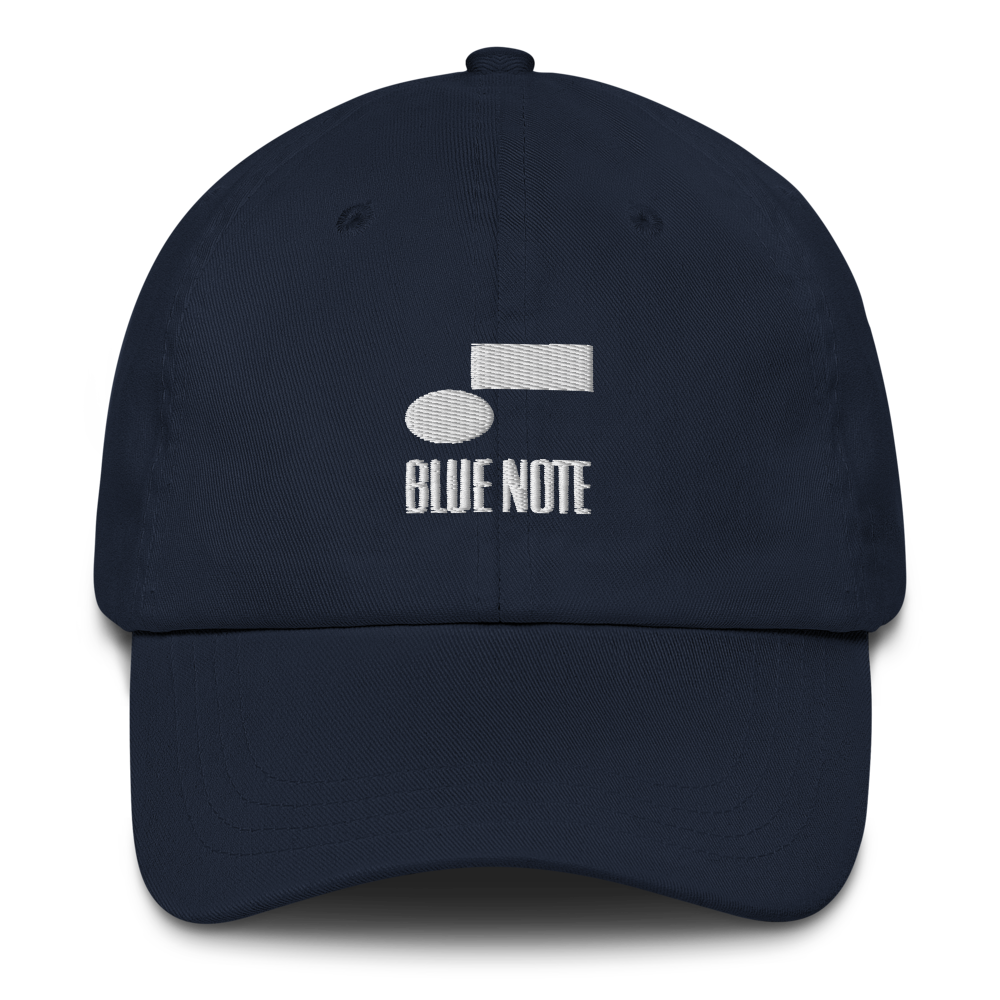 Blue Note Vintage Logo casquette twill noire coton