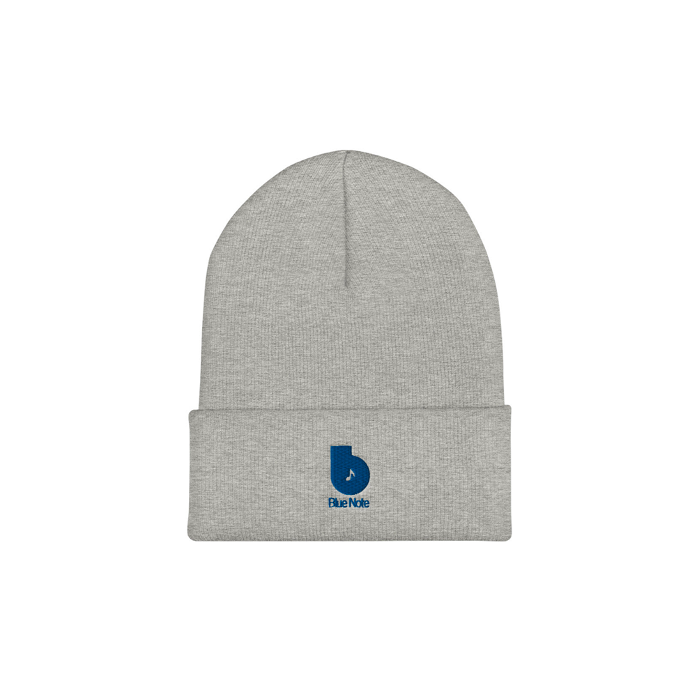 Blue Note B Logo Beanie bonnet noir brodé
