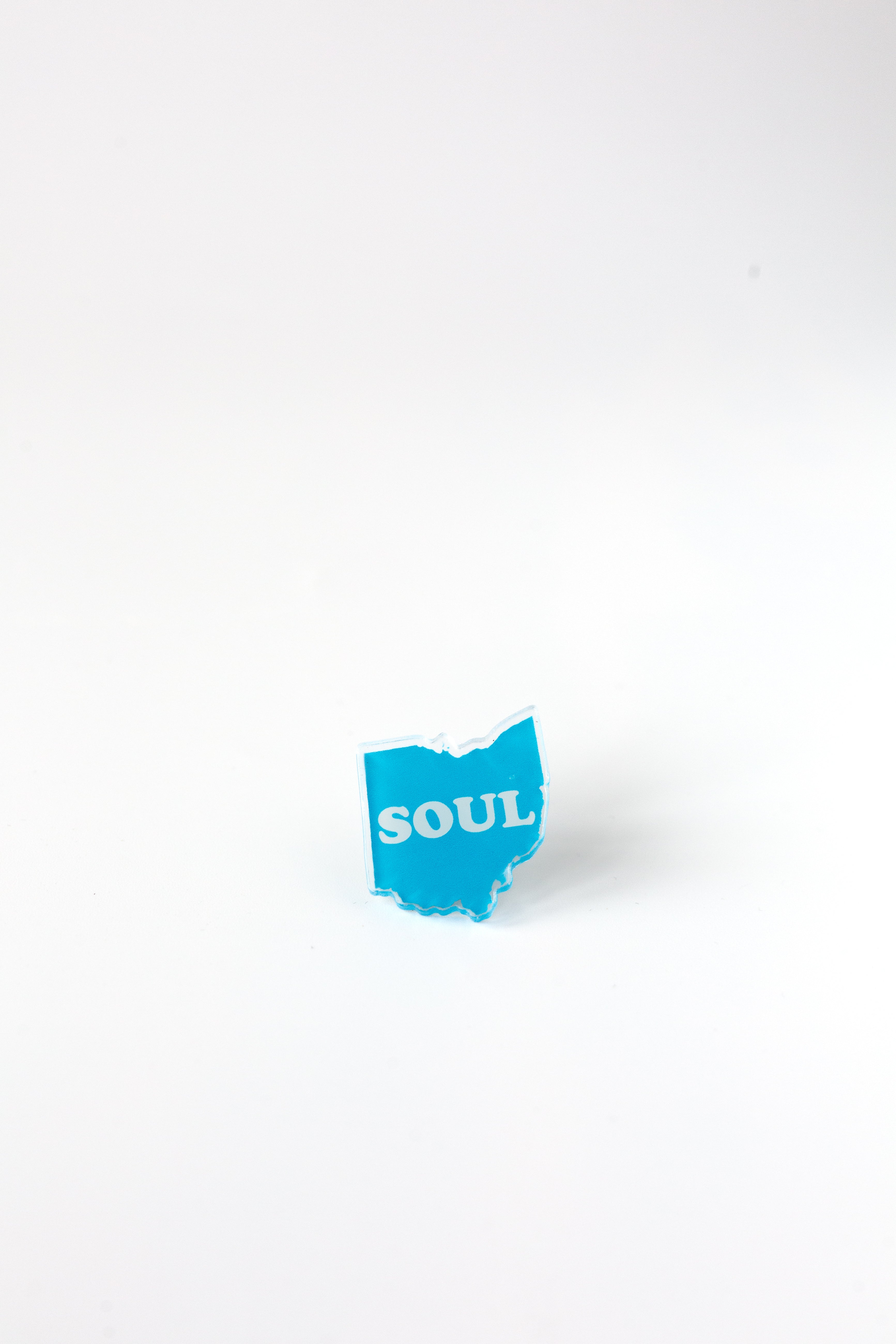 Ohio Soul Pin's émail 1 pouce accessoire veste sac