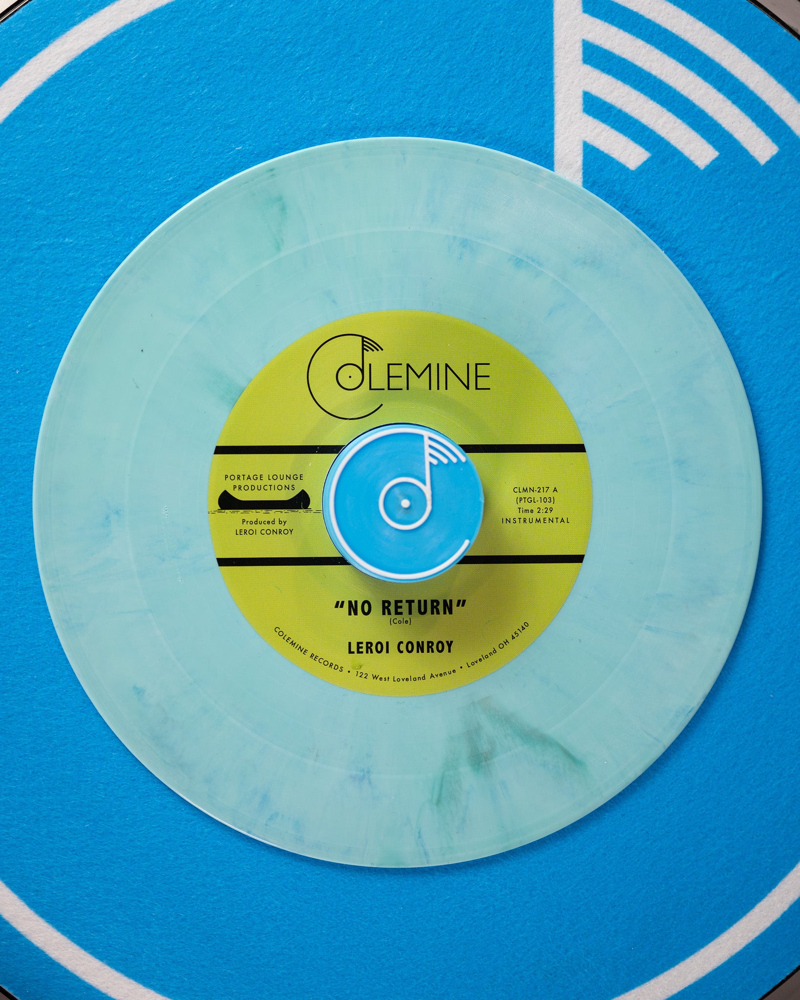 Leroi Conroy No Return 45 tours vinyle noir