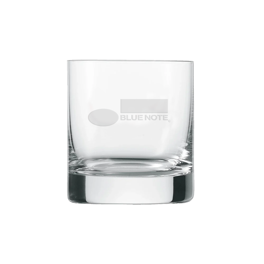 Blue Note Logo Verre à Whisky Gravé 10oz Rocks Glass