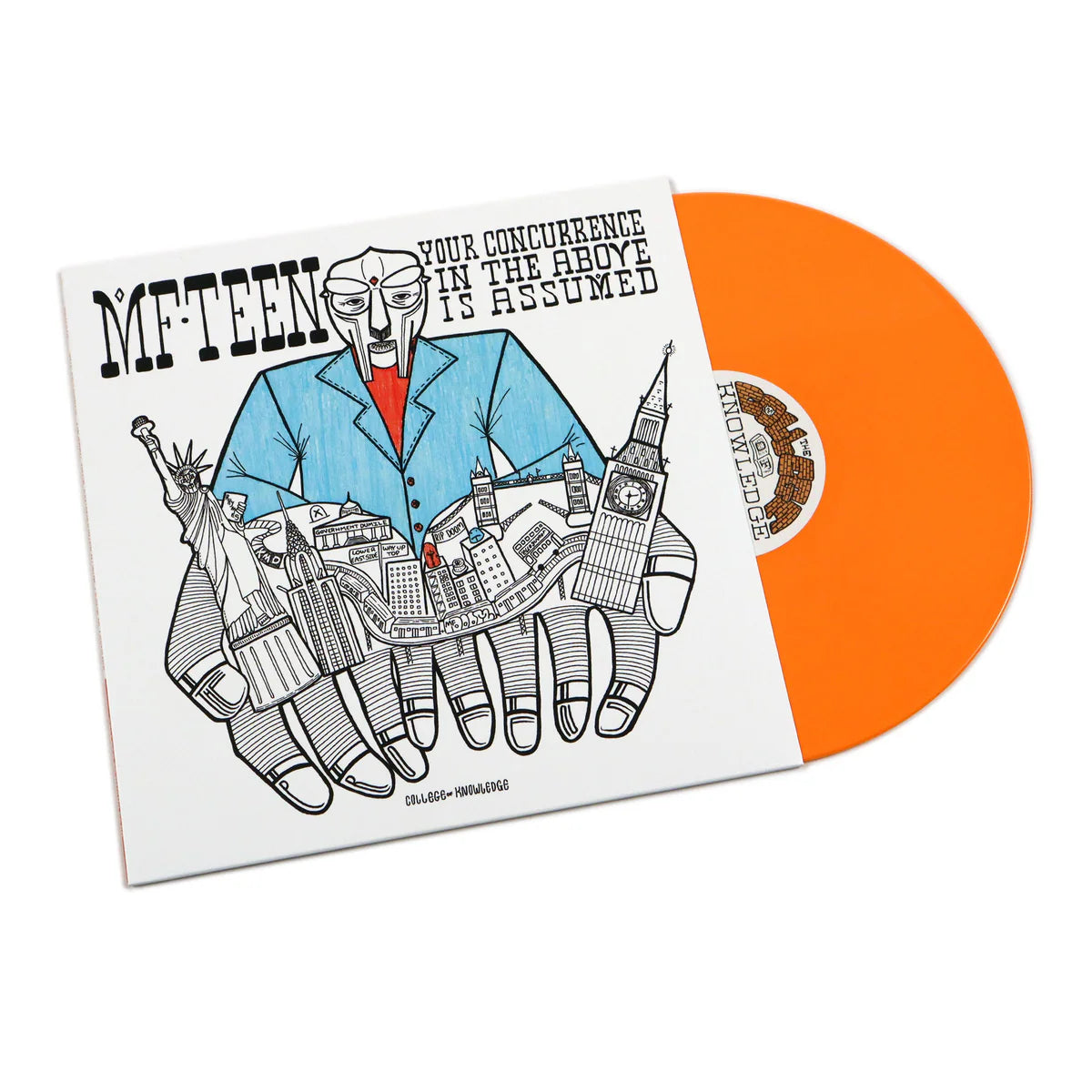 The Pro-Teens MF-Teen vinyle LP Orange boom bap funk
