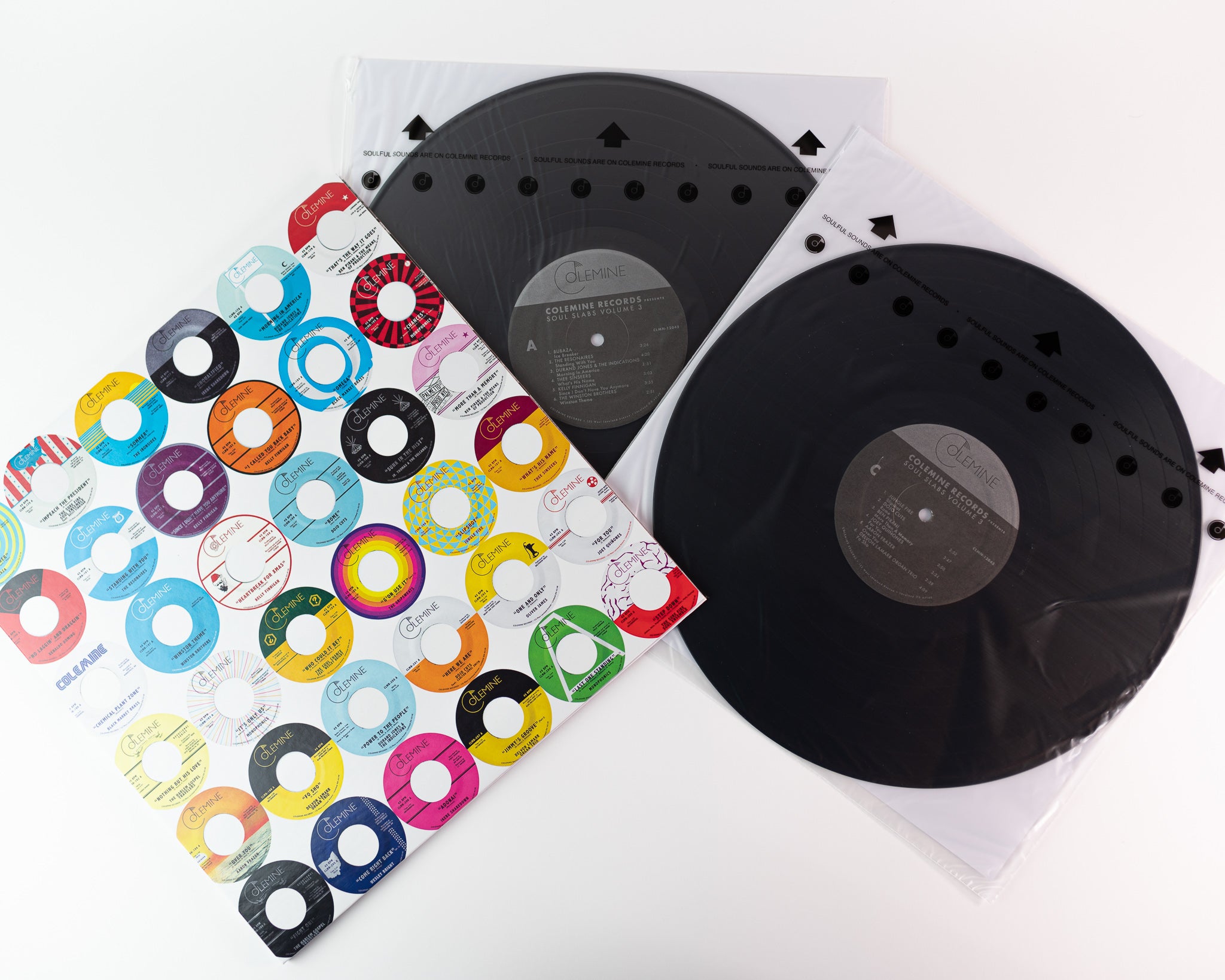 Colemine Soul Slabs Vol.3 LP vinyle noir compilation soul