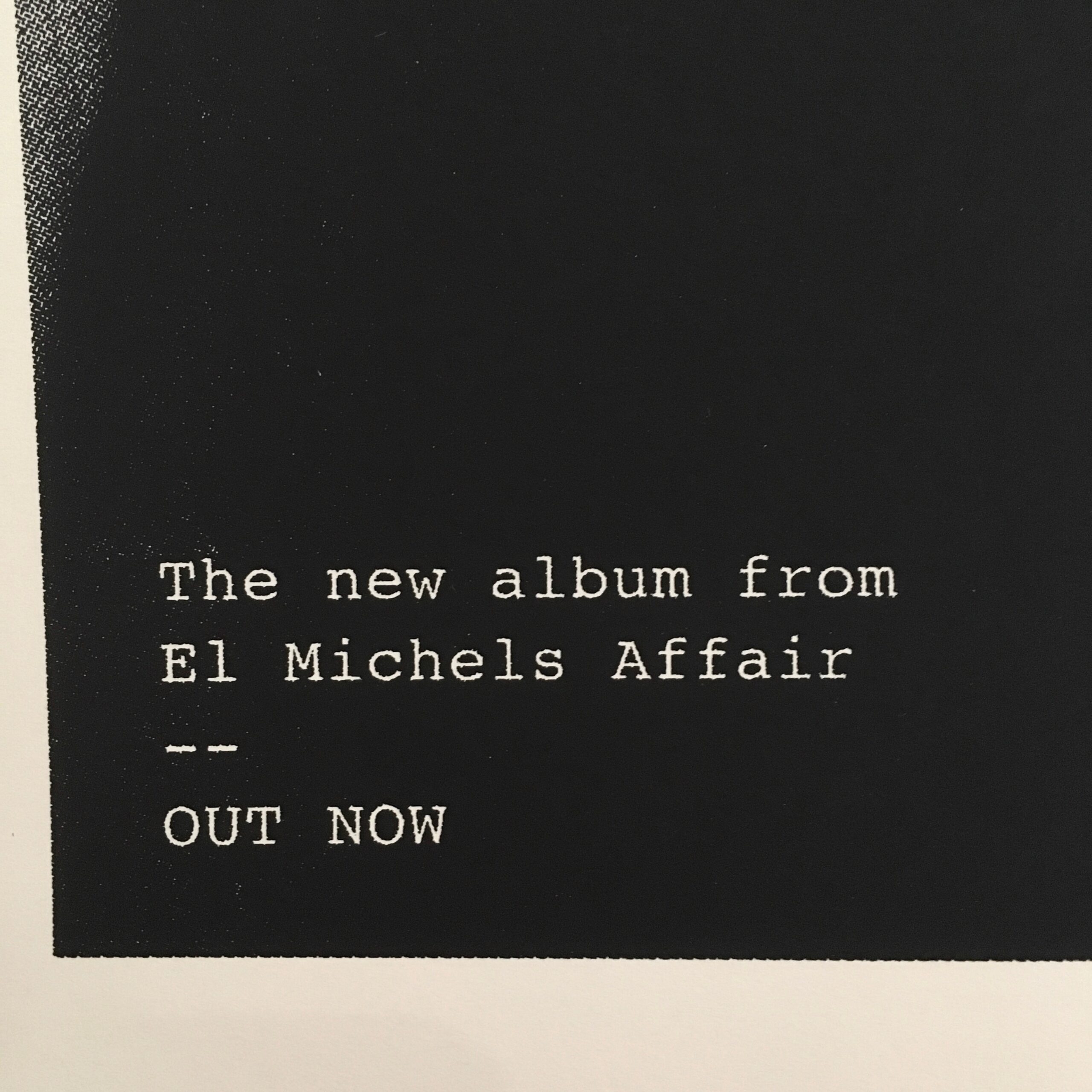 El Michels Affair Adult Themes poster sérigraphie 25x19