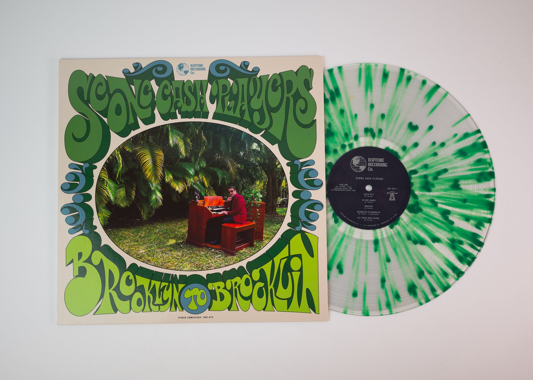 Scone Cash Players Brooklyn To Brooklin LP splatter signé