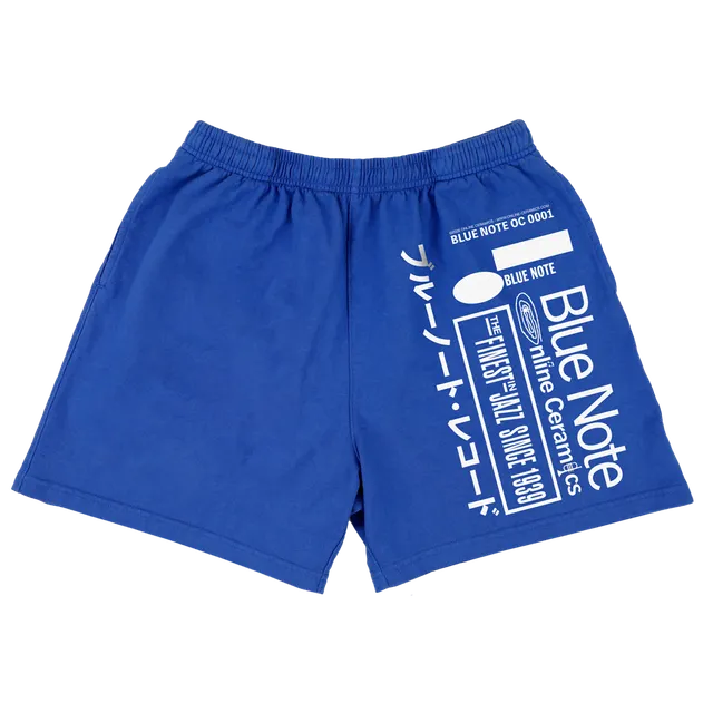Blue Note x Online Ceramics Short Coton Taille L