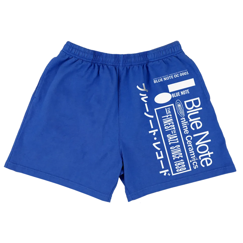 Blue Note x Online Ceramics Short Coton Taille L