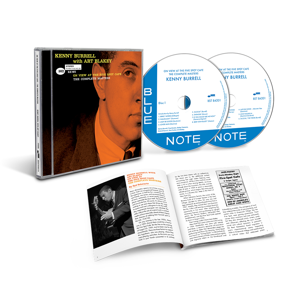 Tone Poet Kenny Burrell On View Five Spot 3LP vinyle 180g