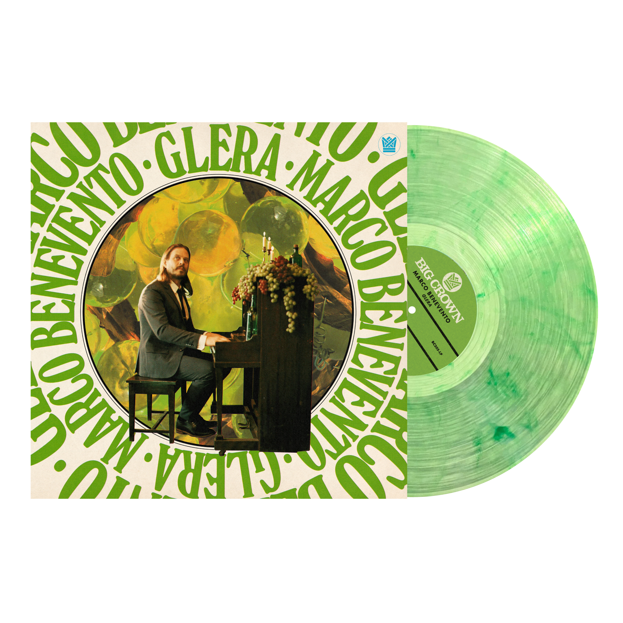 Big Crown Marco Benevento Glera vinyle LP vert jazz + poster