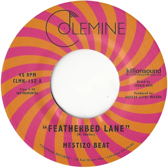 Mestizo Beat Featherbed Lane 45 tours vinyle noir 7 pouces